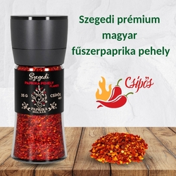 Chilli drcené vločky 35g s mlýnkem