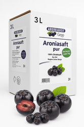 100% šťáva z bobulí aronie – Rakousko 3L BOX