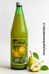 Naturtrüber Birnensaft – Přírodní hruškový mošt 1 l