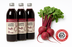 100% BIO šťáva z červené řepy Naturfrucht – Rakousko
