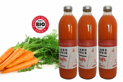 100% BIO šťáva z mrkve Naturfrucht – Rakousko