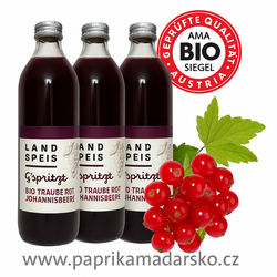 BIO rybízová a hroznová šťáva Naturfrucht – Rakousko