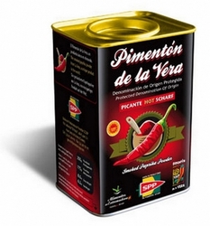 Pimentón de La Vera uzená paprika plechovka 370g pálivá